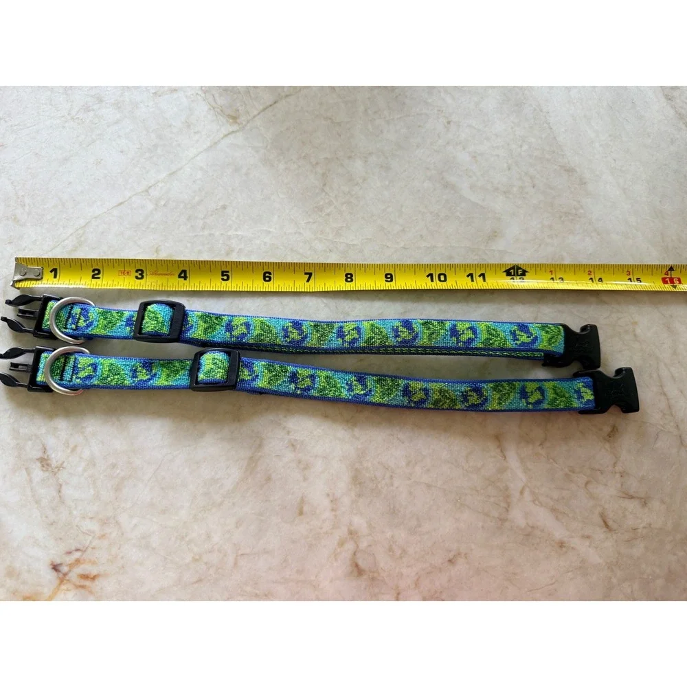 Lupine Pet Dog Collar Earth Day - 3/4 Inch width NWOT 13-22